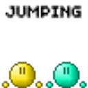 Jumping emoji