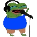Singing emoji
