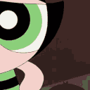 Powerpuff Back Away emoji