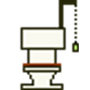 Toilet Fall emoji