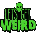 Letsgetweird Alien emoji