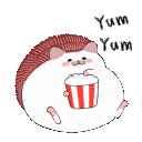 Hedgehogyum emoji
