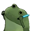 Frogecheer emoji