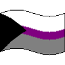 Prideflag Demi Animated emoji