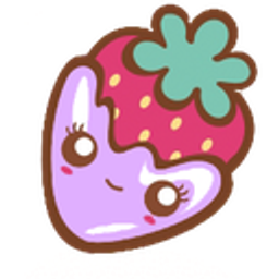 Cute Strawberry Smile emoji