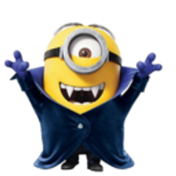 Minion Vamp E emoji