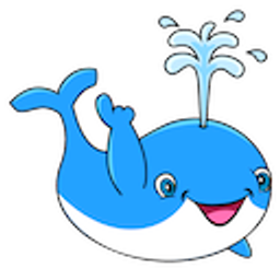 Whale Hello There emoji