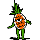 One Eyed Pineapple emoji