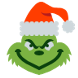 The Grinch emoji