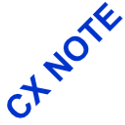 Cx Note emoji