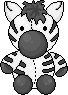 Zebra Plushie emoji
