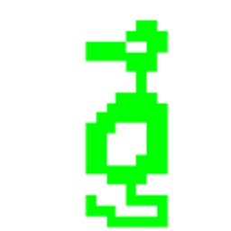 Atari Adventure Dragon emoji