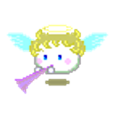 Angel Horn emoji
