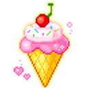 Icecream Sparkle emoji