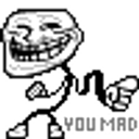 You Mad Troll emoji