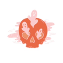 Ghosty Skull E emoji