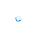 Poofblueheart emoji