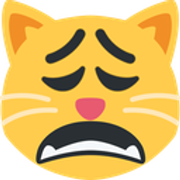 Weary Cat emoji