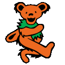 Dancingbear Orange emoji