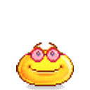 Glasses Bounce emoji