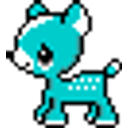 Deer Teal emoji