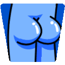 Buttbucketing emoji