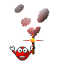 Smokey Torch emoji