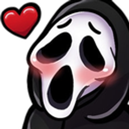 Ghostface Love emoji