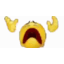 Emoji Disintegrating emoji