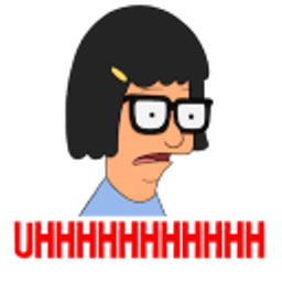 Tinabelcher Uh emoji