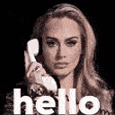 Adele Hello emoji