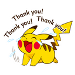 Thank You Pika emoji