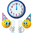 New Year Toast emoji