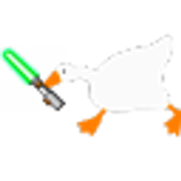 Goose Lightsaber emoji