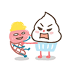 Cupcake Angry emoji