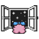 Knuddels Starry Night Girl emoji