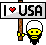 I Heart Usa emoji