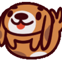 Dog Roll emoji