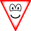 Yield Emoticon emoji