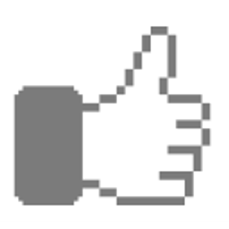 Thumbsup 8bit emoji