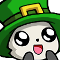 Pandalucky emoji