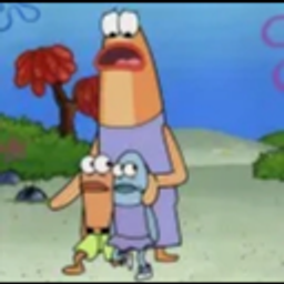 Fish Family Shocked emoji