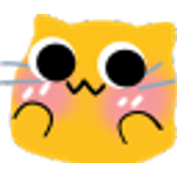 D Blob Cat Blushq emoji