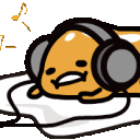 Gudetama Music emoji