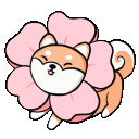 Dogflower emoji