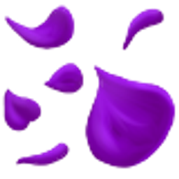 Violet Petals emoji