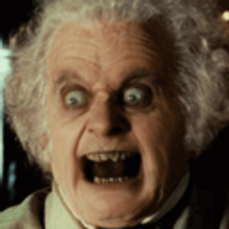 Scary Bilbo emoji