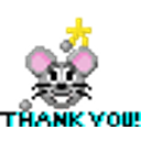 Thank You Mouse emoji