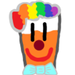 Clown Drink emoji