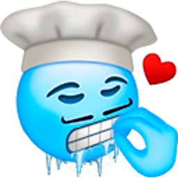 Chefkiss Cold emoji